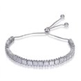 thumbnail image 1 of nipocaio Bracelet en Perles en Argent Sterling 925, Bracelet Boule Perlée, Bracelet Ajustable pour Femmes, Bracelet en Argent, Bijou en Argent, Cadeau pour Femmes, 1 of 2