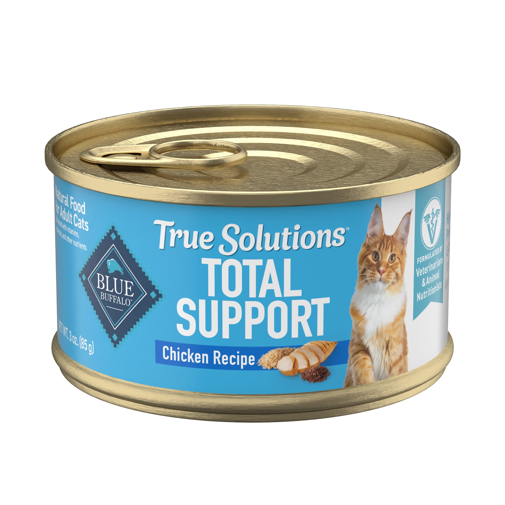 (24 pack) Blue Buffalo True Solutions Total Support Wet Cat Food, 3-oz. Can