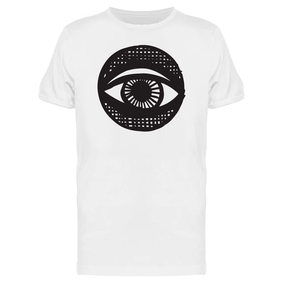 Mysterious Eye Brush Art Tee Men's -Image by Shutterstock