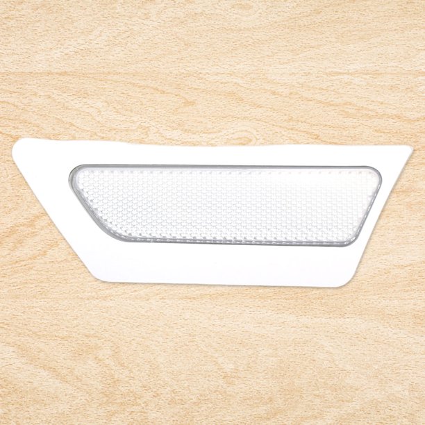 Luz de marcador de luz lateral del parachoques delantero del coche para Audi A4 B9 2017-2019 (blanco izquierdo)