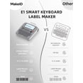 thumbnail image 4 of Etiquetadora Makeid E1 recargable con Bluetooth y pantalla LCD de 3,4 pulgadas, 4 of 7