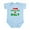 Sky Blue, variant on CafePress - Your Christmas Sweater Is Ugly Infant Bodysuit - Baby Light Bodysuit, Size Newborn - 24 Months