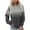 Gray, variant on OKSALE Trendy Grandient Color Pullover for Women Casual Crewneck Sweatshirts Loose Long Sleeve Sweatshirt Cute Fit Comfy Tops Shirt