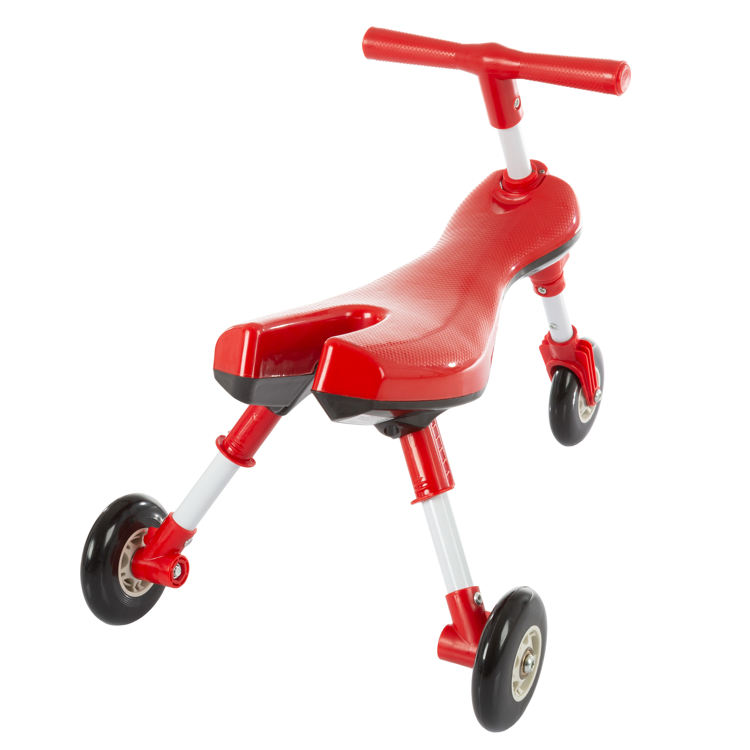 Glide Tricycle- Trike Ride On Toy with No Assembly, Foldable Design, Indoor Outdoor Wheels for Toddlers Learning to Walk, Balance by Lil’ Rider - image 5 of 7