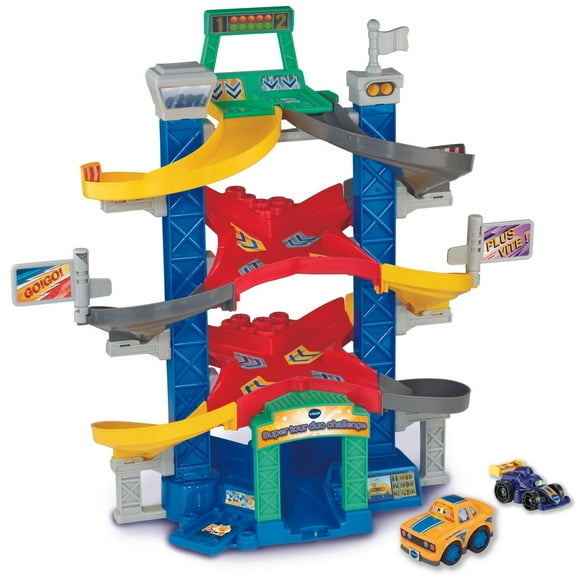 VTech Go! Go! Smart Wheels® Dueling Spinning Spirals Raceway™ - French Version, 1.5+ Years