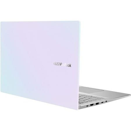 Refurbished ASUS VivoBook S15 S533 Laptop, 15.6" FHD, Intel Core i5-10210U CPU, 8 GB DDR4 RAM, 512 GB PCIe SSD, Windows 10 Home, S533FA-DS51-WH, Dreamy White
