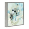 thumbnail image 4 of Stupell Industries Expressive Blue Abstraction Abstract Painting Gray Framed Art Print Wall Art, 24 x 24, 4 of 10