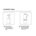 thumbnail image 6 of R-ainbow Automatic Induction Rechargeable Foam Soap Dispenser Touch-Free Soap Dispenser Refill L-iquid Soap Pump Dispenser for Bathroom Kitchen, 6 of 9