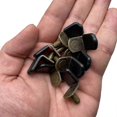 thumbnail image 3 of Bronze Shelf Pins, Glass Supports Furniture Cabinet Closet Bookcase Shelf Bracket-Style Pegs 30 Pac, 3 of 5