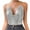 Silver, variant on Beach Vacation Clothes for Women Concealment Top Women Top Bodysuit for Tube Compression Packs Camisole with Padded Shelf Bra High Neck Camisole with Lace Trim Bodysuit Clothes Shirts Wo Silver M