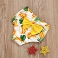 thumbnail image 7 of Mercatoo Toddler Baby Girls Swimsuit Banana Prints Tassels Bikini 2Pcs Bathing Outfit Suit Girls Summer Beach Clothes Set, 7 of 7