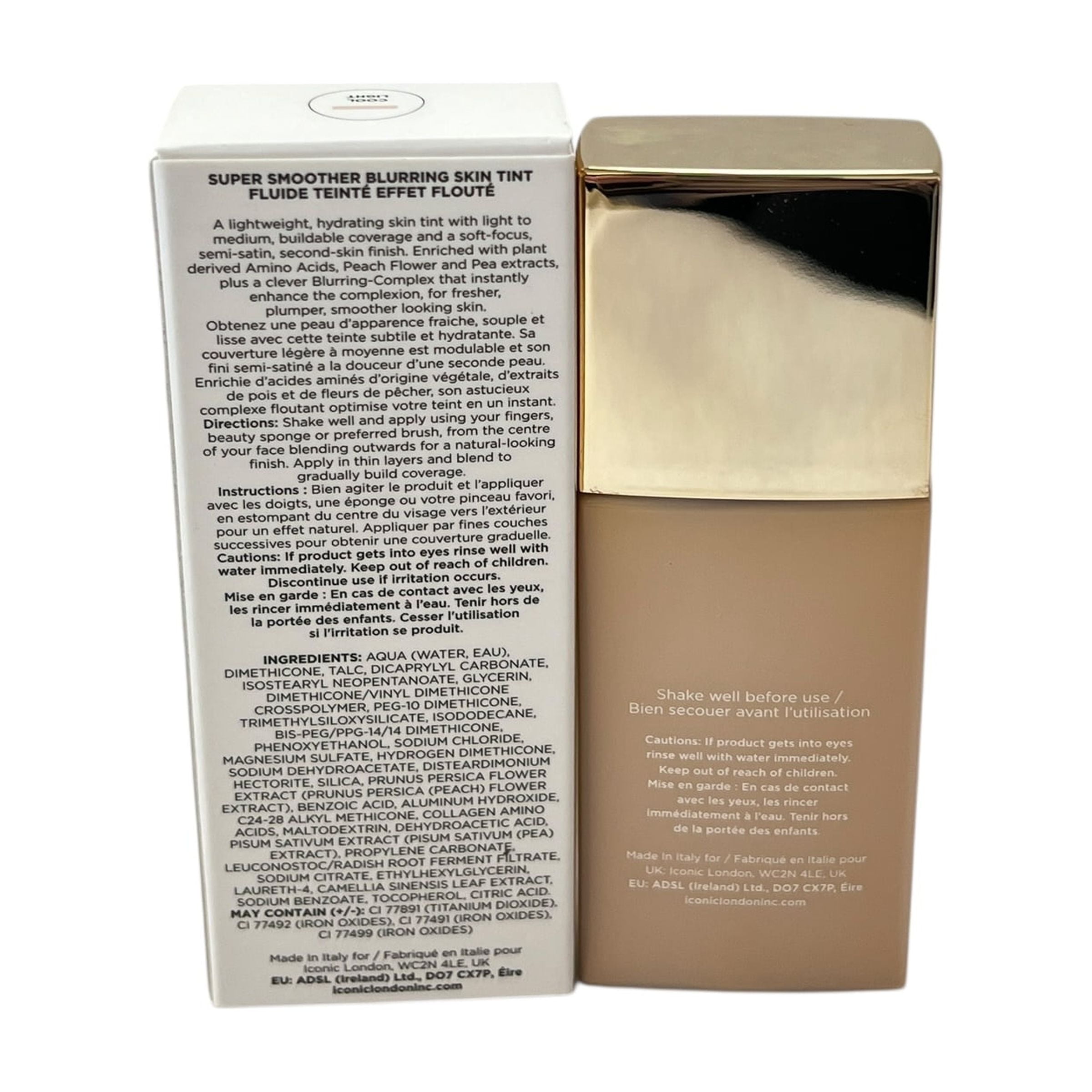 Iconic London Super Smoother Blurring Skin Tint 30ml 1.01 fl oz Cool Light