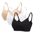 thumbnail image 2 of 3pk Brasier De Lactancia Piezas Ropa Maternidad, 2 of 7