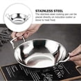 thumbnail image 2 of Stainless Steel Pan with Handles Kitchen Cooking Pan Kitchenware for Induction Cooker, 2 of 4