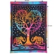 thumbnail image 4 of GypsieBlu Indian Wall Hanging Poster Tapestry Boho Mandala Tapestries Wall Decor Bohemian Hippie Cotton Poster 45x30 Inch Online, 4 of 5