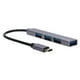 thumbnail image 2 of Base de expansión TYPEC Mini Plug and Play USB2.0 USB 3.0 Hub 1 Drag 4 Base de expansión (gris), 2 of 5