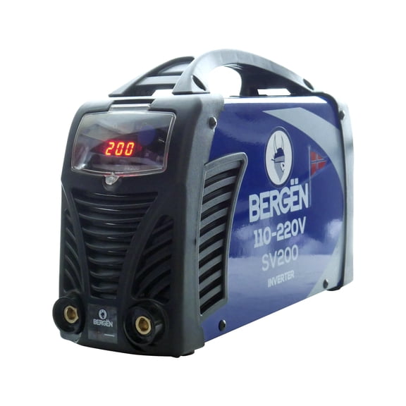 SOLDADORA INVERSORA BERGEN SV200 MMA 200A 110/220V