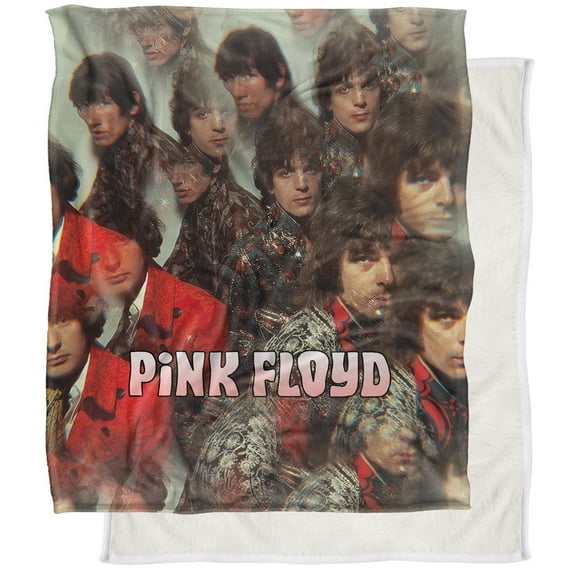Pink Floyd Blanket, 50"x60", The Piper at The Gates of Dawn, Silky Touch Sherpa Back Super Soft Throw Blanket
