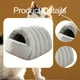 thumbnail image 3 of Cama cueva para gatos, nido para gatos lavable, grueso y suave para invierno, cama para mascotas para suministros para mascotas, M, 3 of 8
