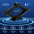 thumbnail image 6 of cyrico Scissor Jack, Portable Universal Car Tire Jack kit with Ratchet Wrench & Work Gloves, Upgraded Emergency Spare Tire Repair Tool for Auto, SUV, MPV, 6 of 7