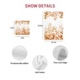 thumbnail image 7 of Orange Eucalyptus Leaves Kitchen Dish Towels for Drying Dishes Set of 2, Watercolor Spring Summer Botanical Waffle Weave Microfiber Hand Tea Bathroom Towels Quick Dry & Absorbent Towel 15.7x23.6, 7 of 7