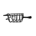 thumbnail image 5 of Rear Bike Basket s Black Cargo Rack for Hiking Biking Camping, 5 of 8