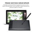 thumbnail image 4 of Dalazy Tablette Graphique Portable avec Stylo Passif Dessin Numérique Plaque Tablettes Formation Professionnelle pour Ordinateur Portable, 4 of 6