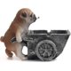 thumbnail image 1 of Creative Ashtray,cute Funny Dog Shape Ash Tray Set,tabletop Portable Modern Ashtrays, Ceramic Desktop Ash Holder For Patio Home Office,great Gift For, 1 of 5