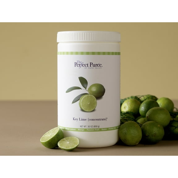 The Perfect Puree Key Lime Concentrate, 30 Ounce -- 6 per case.