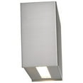 thumbnail image 5 of WAC Lighting Blok 1-Light LED 3000K Contemporary Aluminum Wall Sconce in Nickel, 5 of 5