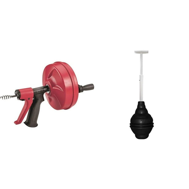 Limpiador de desagües de 25 pies y desatascador BeeHiveMax RIDGID