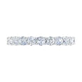thumbnail image 3 of 2.2 Carat Prong Set Diamond Eternity ring in 10K White Gold (Ring Size 5), 3 of 4
