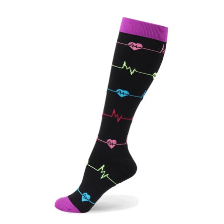 DNAKEN(6 pairs) Compression Socks for Women & Men Circulationis Best Support for Athletic Running,Hiking,Nursing compression socks for women diabetic socks women