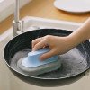 Recambio de cabezal de esponja para cepillo de limpieza de bañeras y azulejos, ideal para la limpieza de bañeras y duchas.