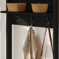 thumbnail image 5 of Nexera Porto Modern Entryway Hall Tree, Black, 5 of 8