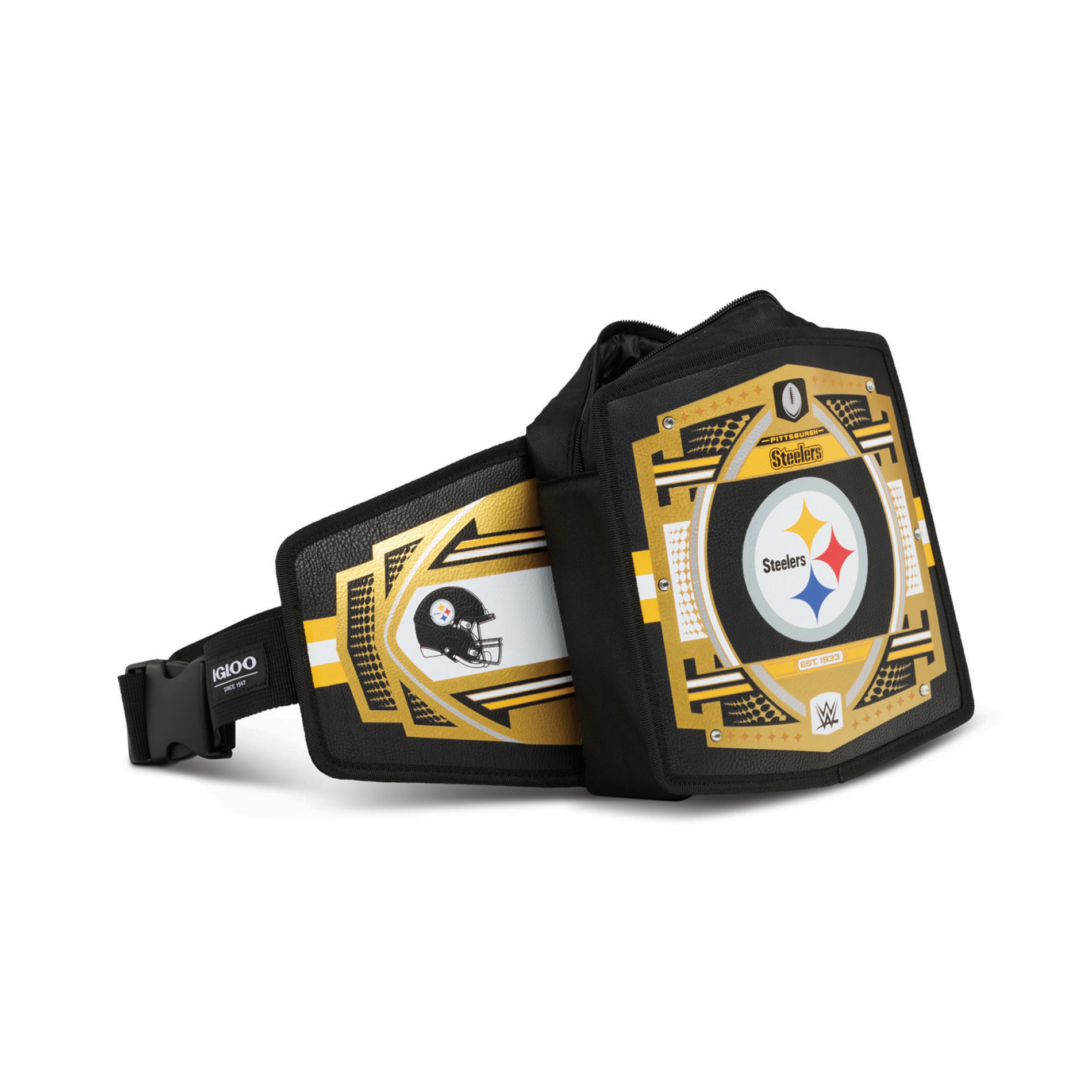 IGLOO  Pittsburgh Steelers WWE Legacy Belt Cooler