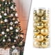 thumbnail image 4 of 24 bolas navideñas colgantes para bodas, fiestas y Año Nuevo. Oro, 4 of 7