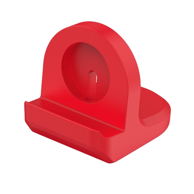 Cargador Silicona Con Soporte para Reloj Galaxy Watch6/6 Classic/5/5pro() Rojo