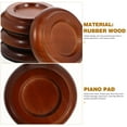 thumbnail image 2 of KAKOWELY 4Set Piano Mat EVA Anti-noise Sound Insulation For Piano Placement, 2 of 8