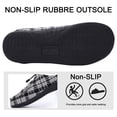 thumbnail image 6 of Women's Warm Slippers with Arch Support, Elastic Band Non-Slip Orthotic Slippers, 6 of 9