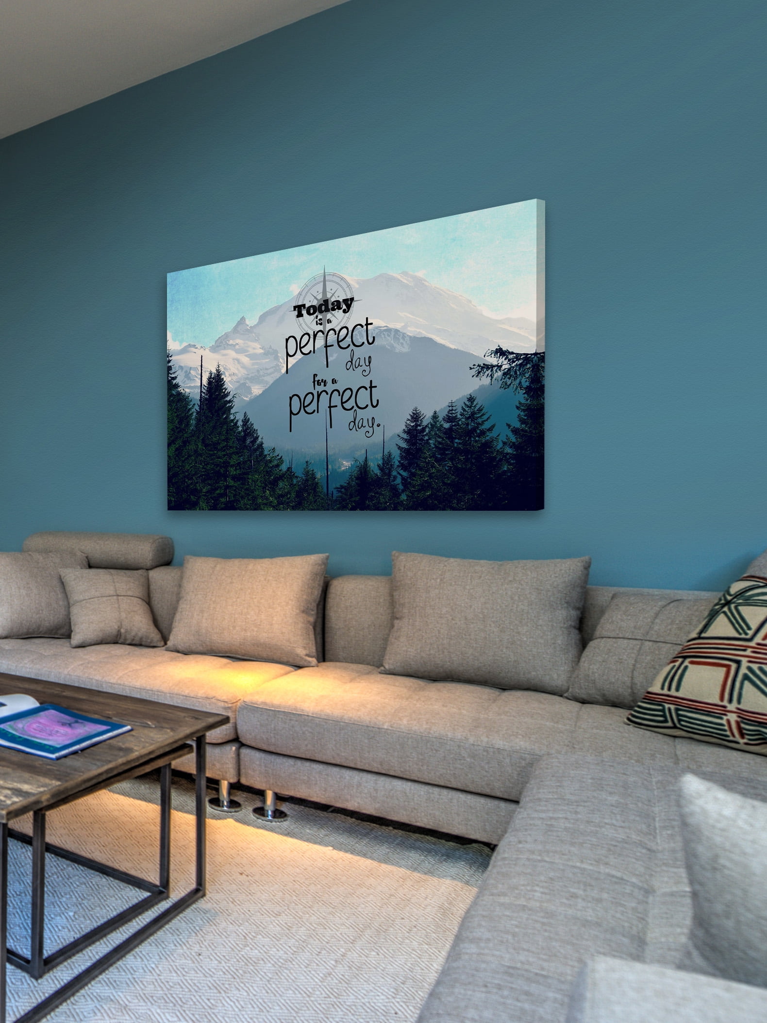 "A Perfect Day" Painting Print on Wrapped Canvas