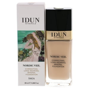 Idun Minerals - Base De Velo Nórdico - 303 Saga De Para Mujeres - Base De 0,88 Oz