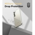 thumbnail image 5 of Ringke Fusion [Anti-Fingerprint] Compatible with Samsung Galaxy S23 5G Case, Protective Sturdy Back Shockproof TPU Bumper Translucent Smudge Proof Cover for Women, Men - Matte Clear, 5 of 9