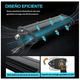 thumbnail image 4 of Par Faros Barras  Bloosom 36w Led Auxiliares 7'' Auto Moto Jeep Rzr Negro, 4 of 4