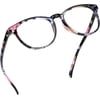 LifeArt Blue Light Blocking Reading Glasses (Round Frame, +0.25 Magnification)