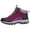 Purple, variant on Wovix Women's Casual Hiking Boots Running Trail Hiker Waterproof Non- Outdoor High-top Basic Soft Versatile And Sneakers Daily