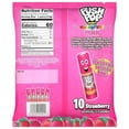 thumbnail image 3 of Push Pop Pink Colorfest - Pink Strawberry Lollipops Bulk Candy - 10 Count Individually Wrapped Lollipops - Assorted Candy, 3 of 6