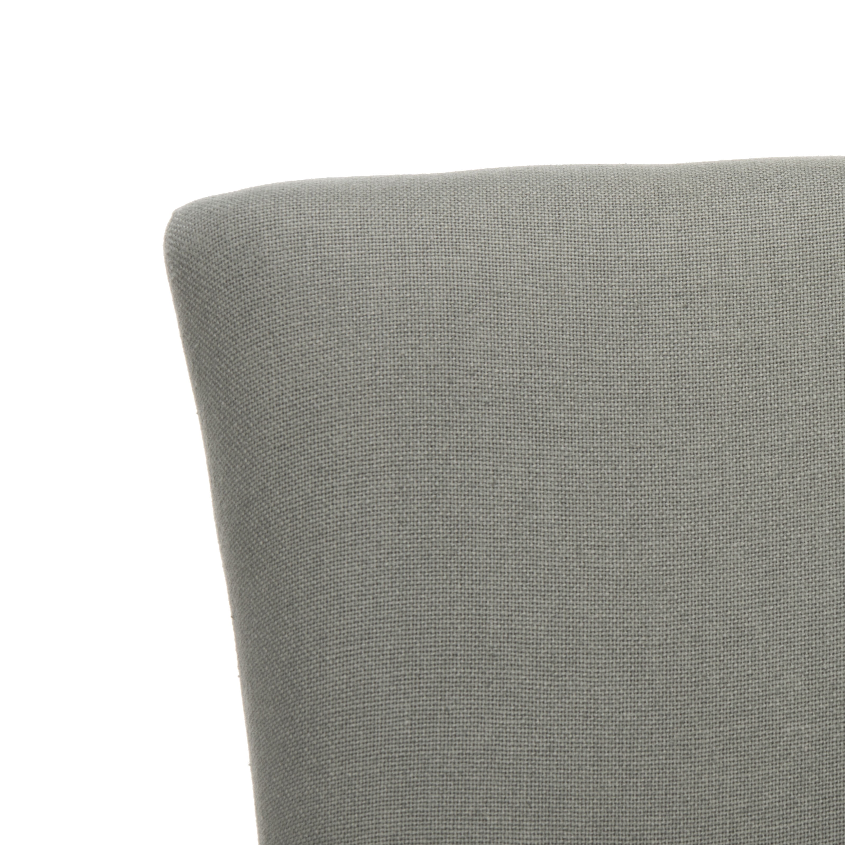 SAFAVIEH Becca 19" H Transitional Glam Upholstered Dining Chair, Sea Mist