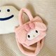 thumbnail image 1 of Kuromi-Bolso de felpa de Hello Kitty para niños y niñas, morral de mano Kawaii con melodía, bolso cruzado, mochila suave Sanrio de gran capacidad, 1 of 4