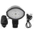 thumbnail image 1 of Scooter Headlights USB Rechargeable High Brightness Night Riding Front Light with HornBlue, 1 of 14